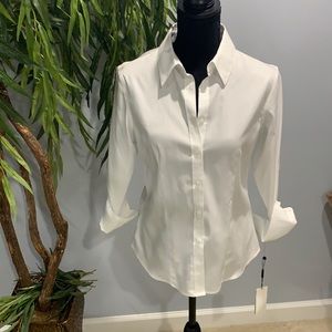 Calvin Klein Women White Shirt